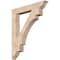 Ekena Millwork Merced Traditional Smooth Bracket, Douglas Fir, 5 1/2"W x 40"D x 48"H BKT06X40X48MRC01SDF - alternate 1